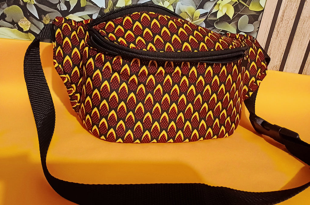 Sac Banane Wax Africain - Élégance moderne et tendance