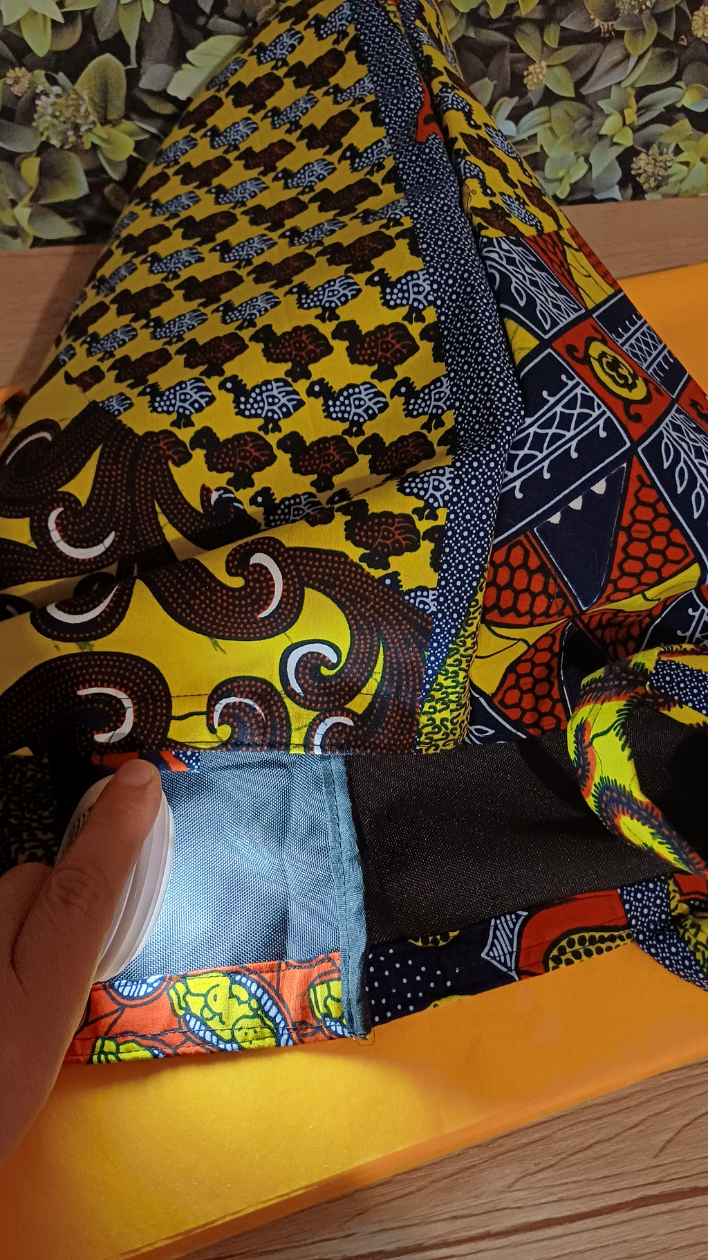 Sac Cabas Wax Africain Patchwork - Élégance et Styles Unique