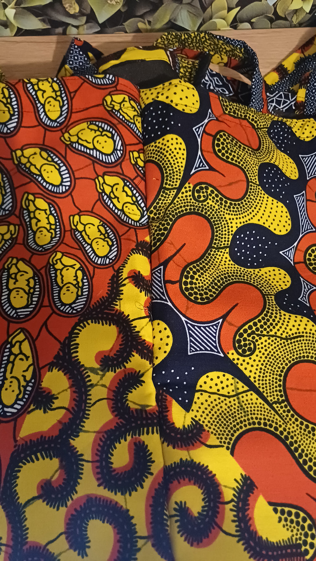 Sac Cabas Wax Africain Patchwork - Élégance et Styles Unique