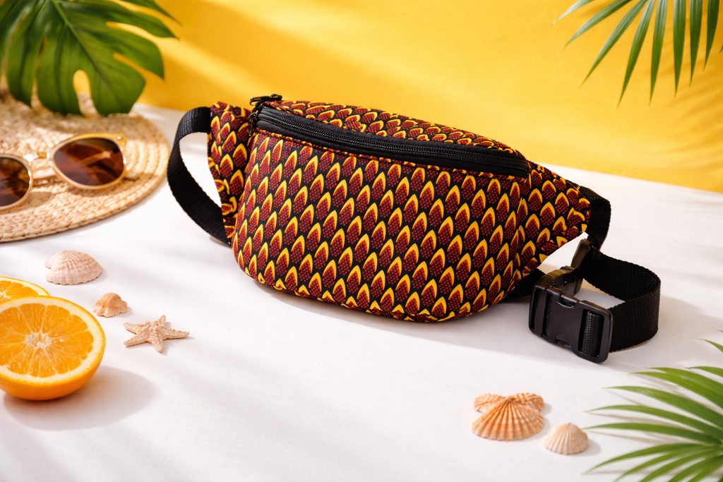 Sac Banane Wax Africain - Élégance moderne et tendance